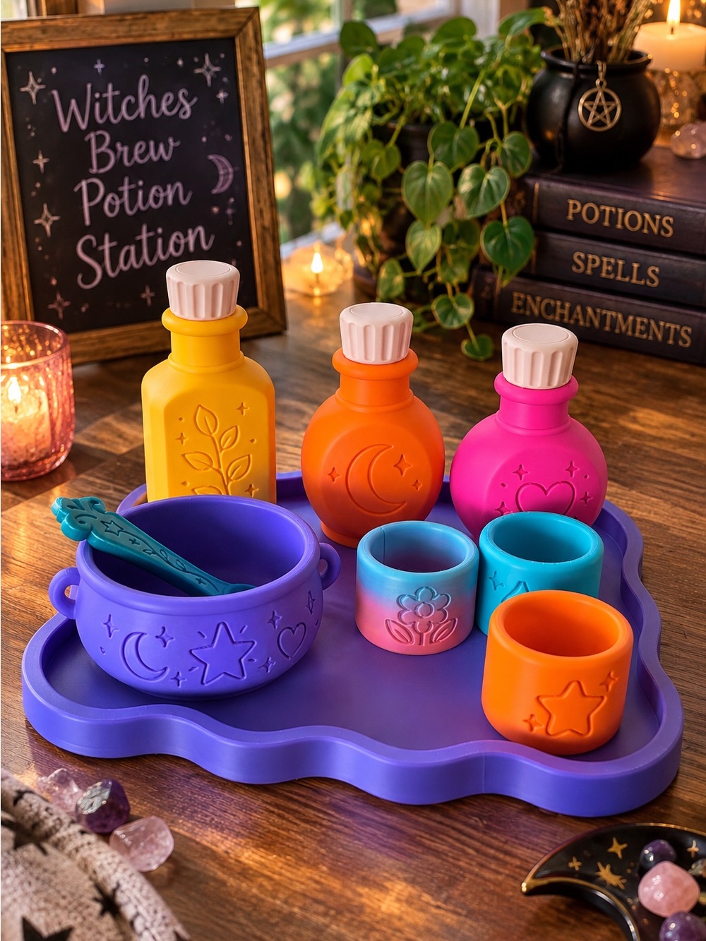3D Printed Sprout Potion Play Set Pretend Play Kit